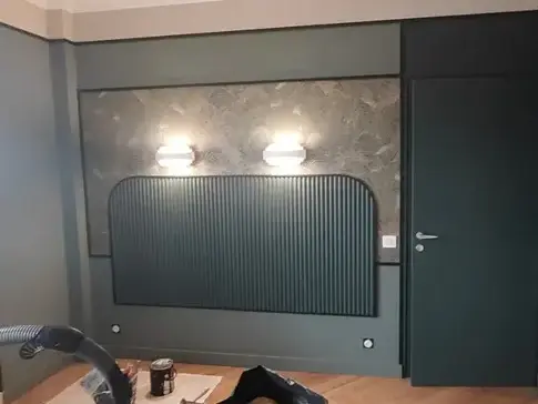 pose papier peint Les Herbiers-1